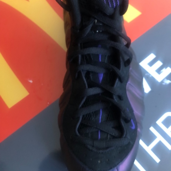NIKE AIR FOAMPOSITE ONE EGGPLANT Replacement Single Shoe